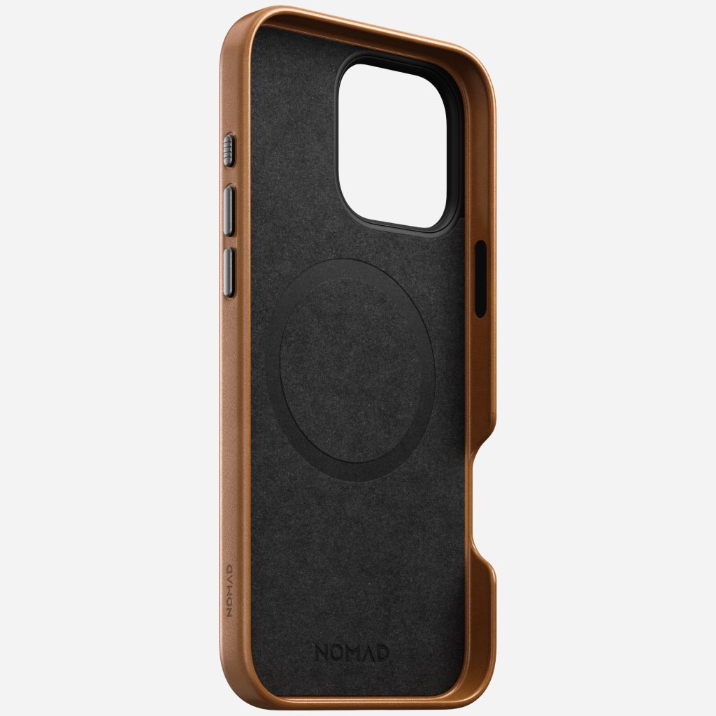 Ốp lưng Nomad Traditional Case - Nomad Leather cho iPhone 16 Pro/Pro Max
