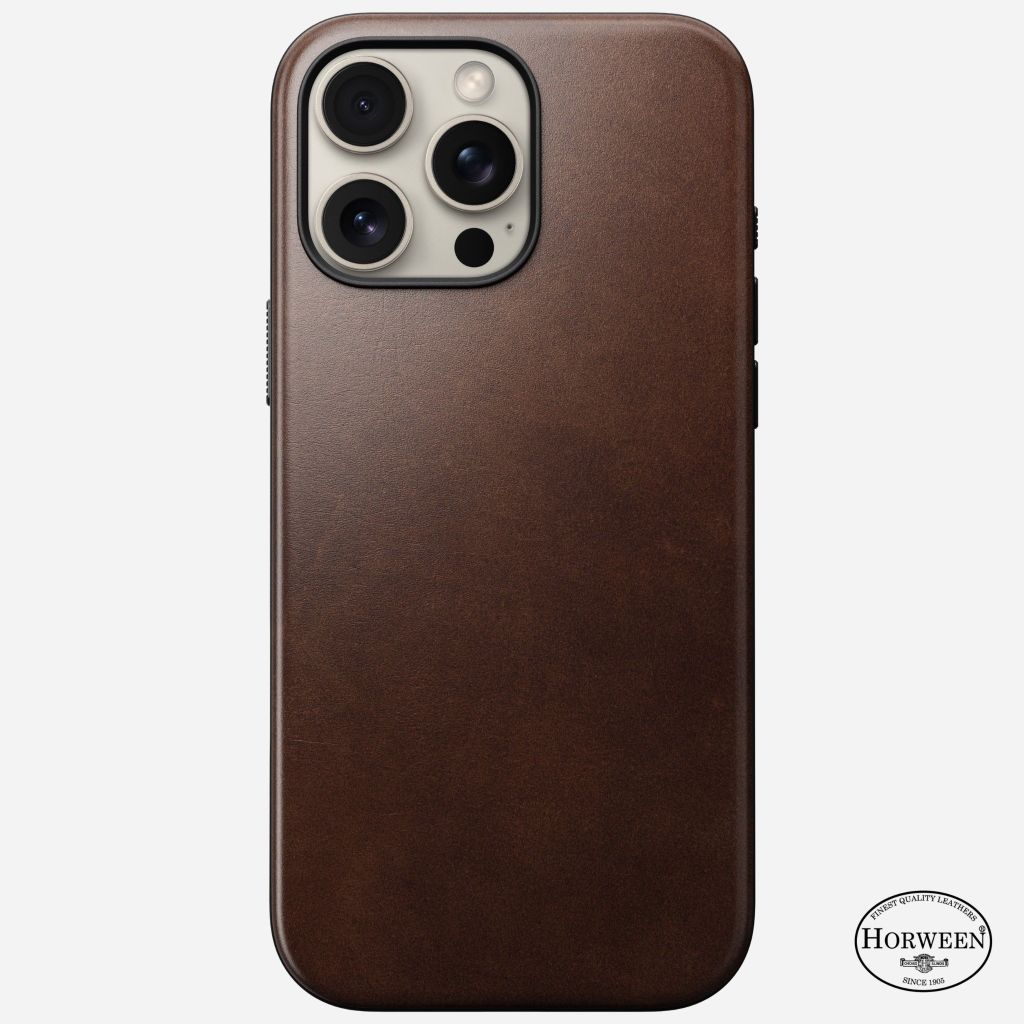 Ốp lưng Nomad Modern Case - Horween Leather cho iPhone 16 Pro/Pro Max