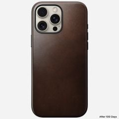 Ốp lưng Nomad Modern Case - Horween Leather cho iPhone 16 Pro/Pro Max