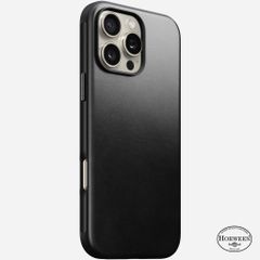 Ốp lưng Nomad Modern Case - Horween Leather cho iPhone 16 Pro/Pro Max