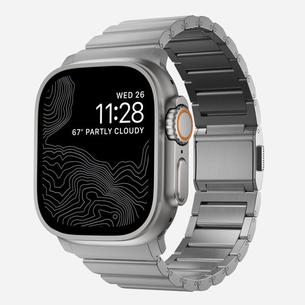 Dây đeo Nomad Titanium cho Apple Watch Series (41/42/46/49mm)