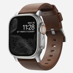 Dây đeo Nomad Modern Band cho Apple Watch Series (Ultra/41/42/46mm) - Da Nomad