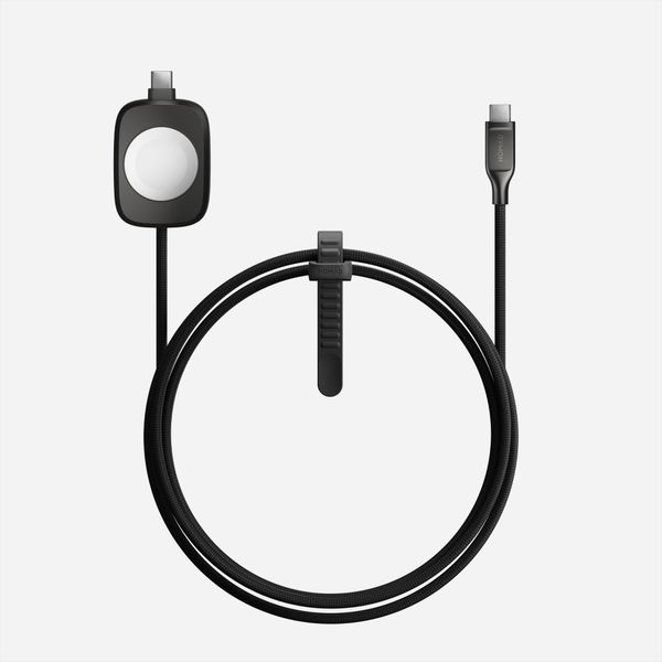 Cáp sạc nhanh Nomad USB-C tích hợp sạc Apple Watch