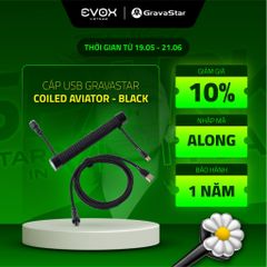 Cáp USB Dạng Xoắn GravaStar Coiled Aviator