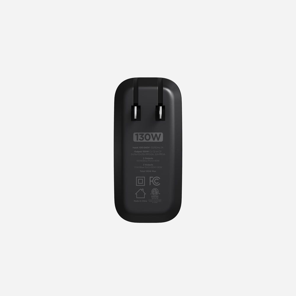 Củ sạc nhanh đa cổng Nomad 130W (GAN)