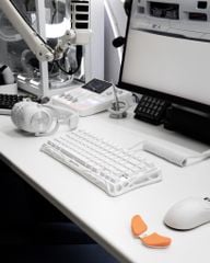 Bàn phím Gaming Mercury Gravastar K1 Lite - Snow White