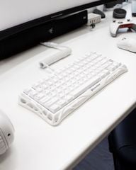 Bàn phím Gaming Mercury Gravastar K1 Lite - Snow White