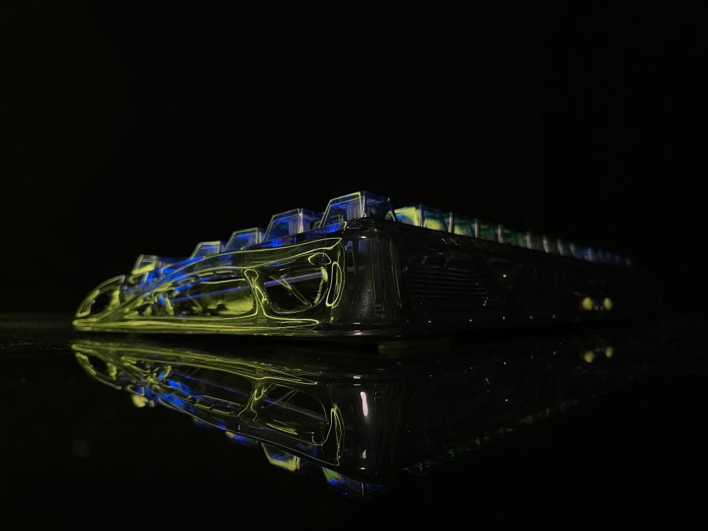 Bàn phím Gaming Gravastar Mercury K1 Lite - Transparent Black