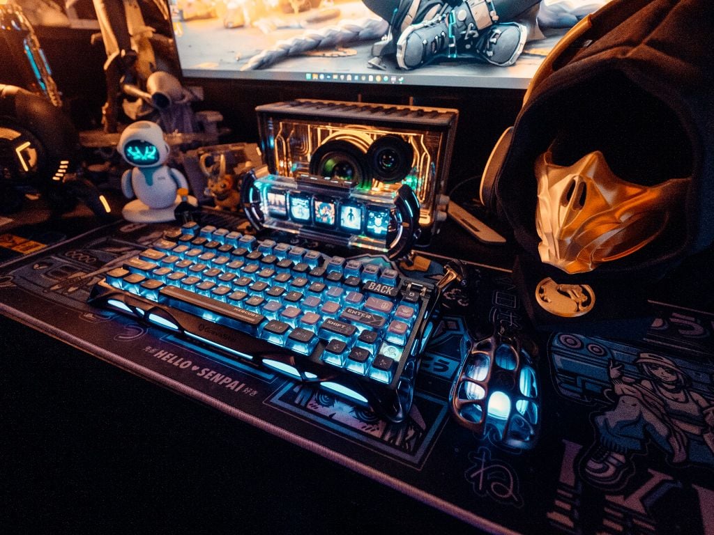 Bàn phím Gaming Gravastar Mercury K1 Pro Special Edition - Cyberpunk