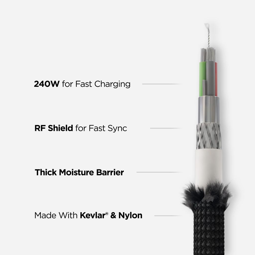 Cáp sạc Nomad Universal Cable 240W