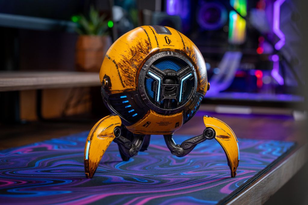 Loa Bluetooth GravaStar Mars Pro V2 - War Damaged Yellow