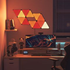 Đèn thông minh Nanoleaf Ultra Black Shapes Tam Giác 3 ô đèn (bộ mở rộng)