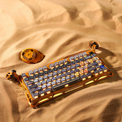 Bàn phím Gaming Gravastar Mercury K1 Pro - Battle Worn Yellow