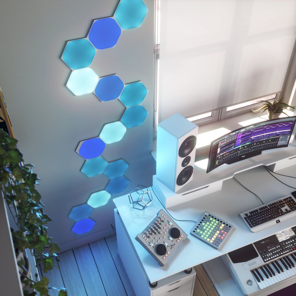 Đèn thông minh Nanoleaf Shapes Lục Giác 5 ô đèn (bộ khởi động)