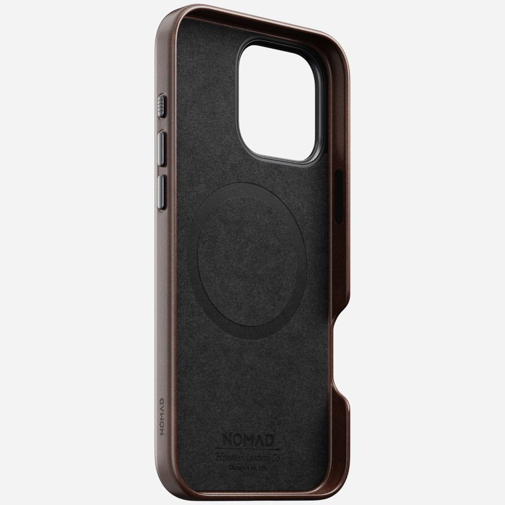 Ốp lưng Nomad Traditional Case - Horween Leather cho iPhone 16 Pro/Pro Max