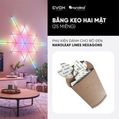 Băng keo 2 mặt cho Nanoleaf Lines 60 độ (25 chiếc)