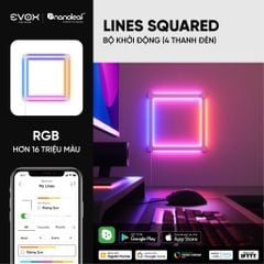 [Hot Deal] Đèn thông minh Nanoleaf Lines Squared 4 thanh đèn (bộ khởi động)
