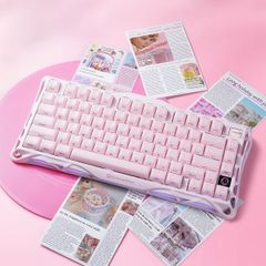 Bàn phím Gaming Gravastar Mercury K1 Special Edition - Sakura Pink