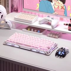Bàn phím Gaming Gravastar Mercury K1 Special Edition - Sakura Pink