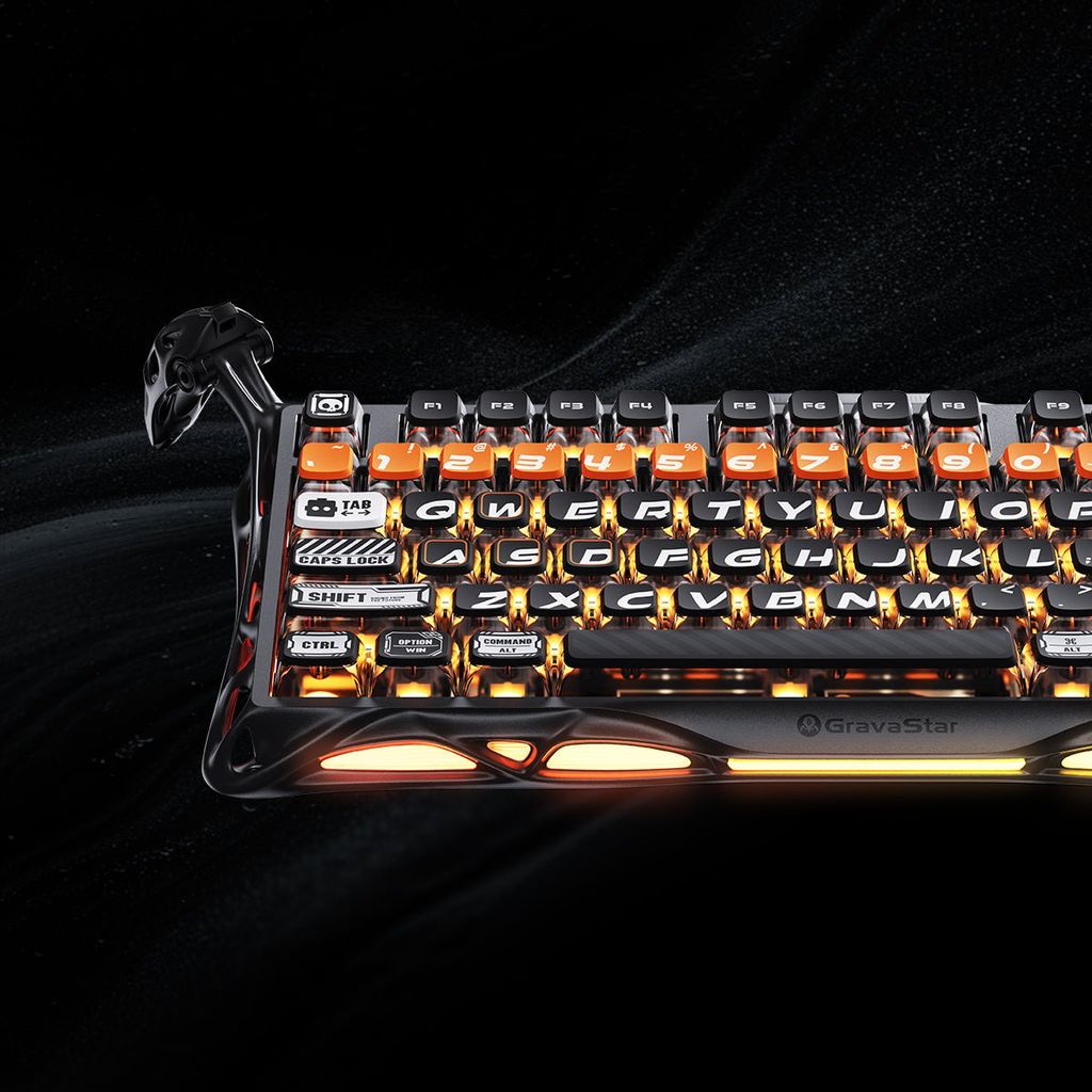 Bàn phím Gaming Gravastar Mercury K1 Pro - CyberFlare