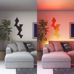 Đèn thông minh Nanoleaf Ultra Black Shapes Tam Giác 3 ô đèn (bộ mở rộng)
