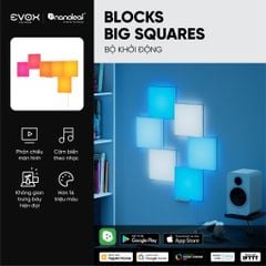 Khối đèn thông minh Nanoleaf Blocks Big Squares 6 ô đèn (bộ khởi động) - EU