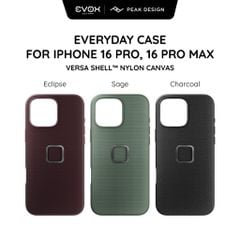 Ốp lưng Peak Design Everyday Case cho iPhone 16 (Plus/Pro/Pro Max)