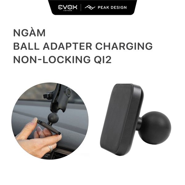 Ngàm Peak Design Ball Adapter Charging V2