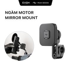 Ngàm Motor Peak Design Mirror Mount (gắn kính xe máy)