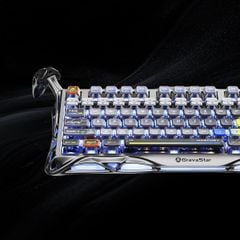 Bàn phím Gaming Gravastar Mercury K1 Pro - Interstellar Silver
