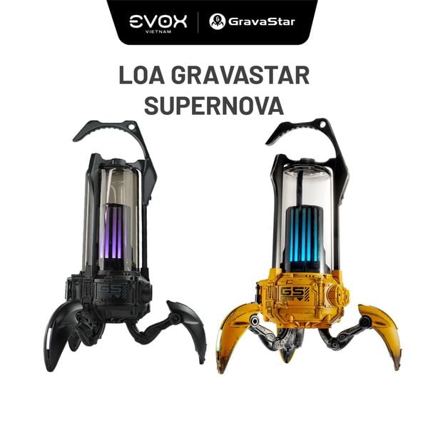 Loa Bluetooth GravaStar Supernova - War Damaged Yellow