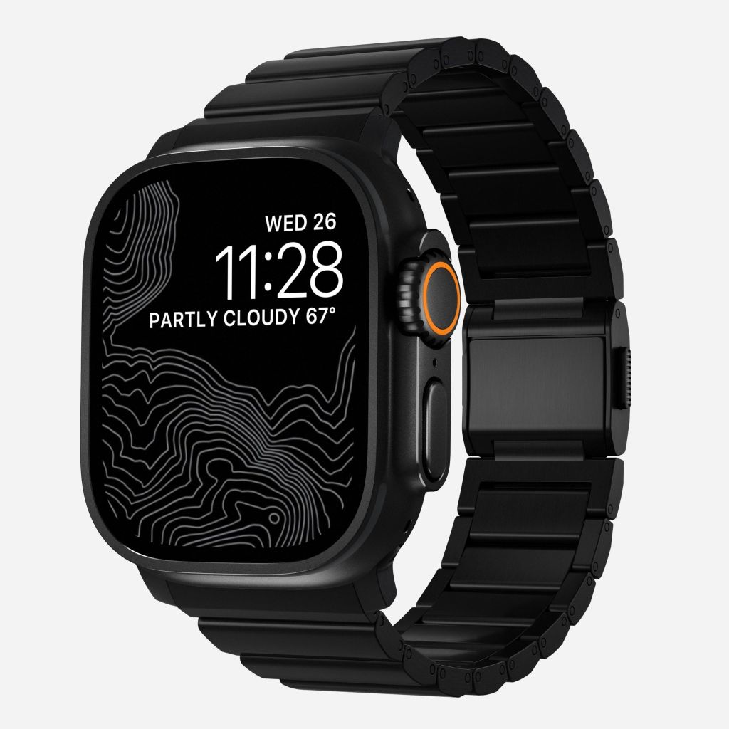 Dây đeo Nomad Titanium cho Apple Watch Series (41/42/46/49mm)