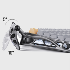 Bàn phím Gaming Gravastar Mercury K1 Pro - Concrete Gray