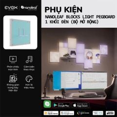 Khối đèn thông minh Nanoleaf Blocks Light Pegboard 1 khối đèn (bộ mở rộng)