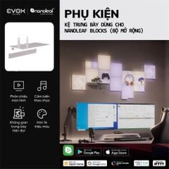 Kệ trưng bày (2 kệ) dùng cho Nanoleaf Blocks (bộ mở rộng)