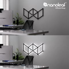 Phụ kiện Skins dành cho bộ đèn lắp ghép thông minh Nanoleaf Lines Hexagons - Đen / Hồng