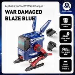 Củ sạc nhanh GravaStar Alpha65 (GAN 65W) Blaze Blue