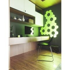 Đèn LED RGB lắp ghép thông minh Nanoleaf Shapes Lục Giác 1 ô đèn (Bộ mở rộng)