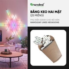 Băng keo hai mặt dành cho bộ đèn lắp ghép thông minh Nanoleaf Lines Hexagon - Lục Giác