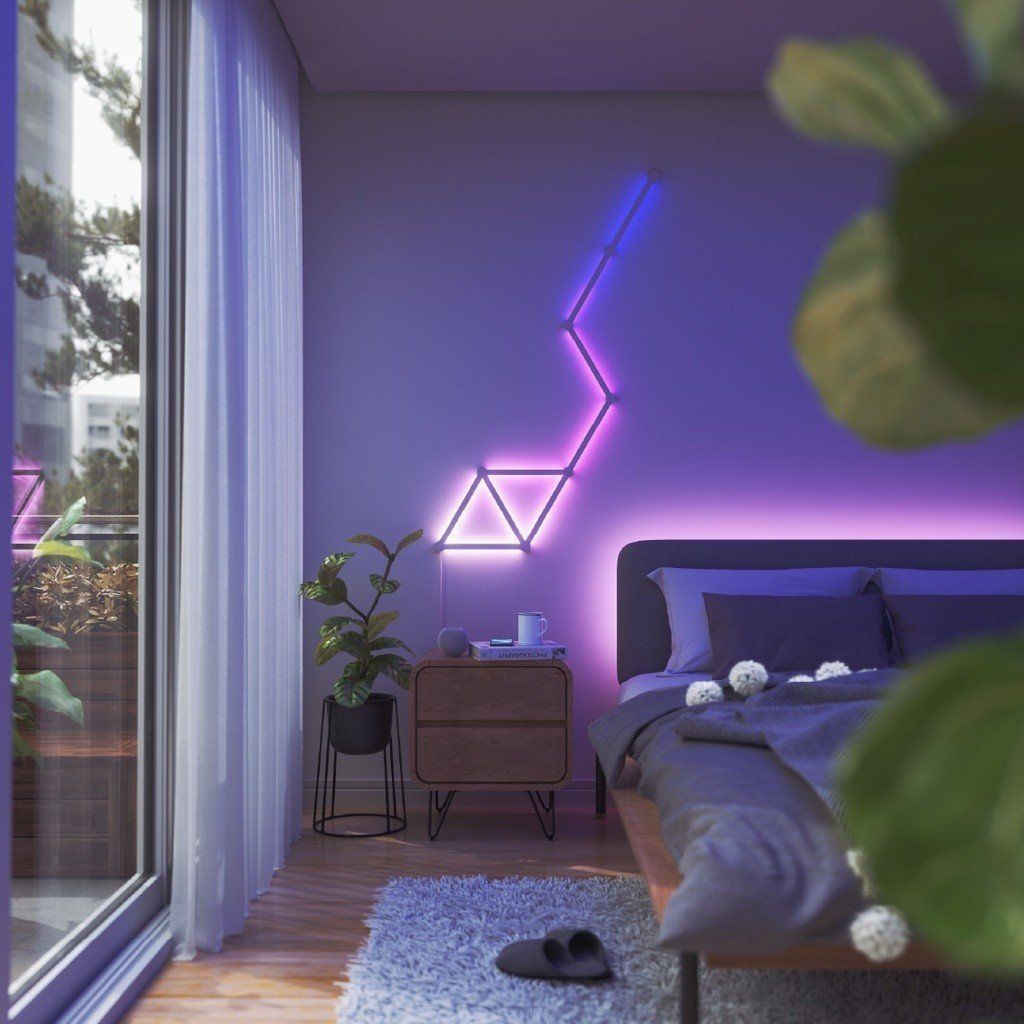 Đèn LED RGB lắp ghép thông minh Nanoleaf Lines 1 thanh đèn