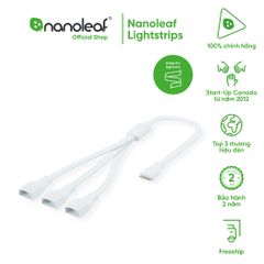 Dây chia nguồn đèn LED RGB 1:3 splitter dành cho Nanoleaf Essentials Lightstrips