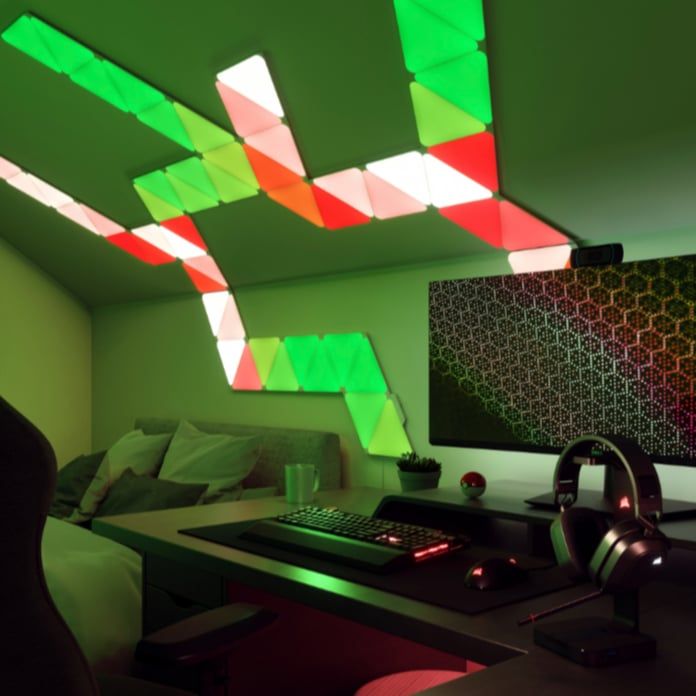 DIY Pack Nanoleaf Shapes Tam Giác 25 ô đèn (bộ mở rộng)