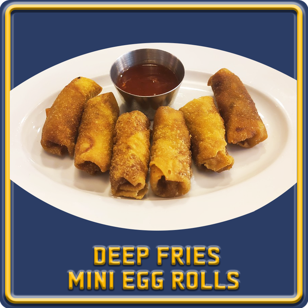 Deep Fried Mini Egg Rolls (6pcs)