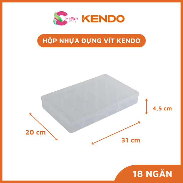  Hộp nhựa đựng vít Kendo 