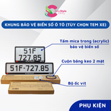  Khung Bảo Vệ Biển Số Ô Tô Bằng Nhựa PP Cao Cấp Đủ Các Dòng Xe 