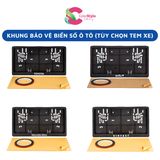  Khung Bảo Vệ Biển Số Ô Tô Bằng Nhựa PP Cao Cấp Đủ Các Dòng Xe 