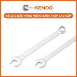  Cờ lê 2 đầu vòng miệng bằng thép cao cấp Kendo 