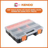  Hộp nhựa đựng đồ nghề nhiều ngăn Kendo đa dạng kích thước 