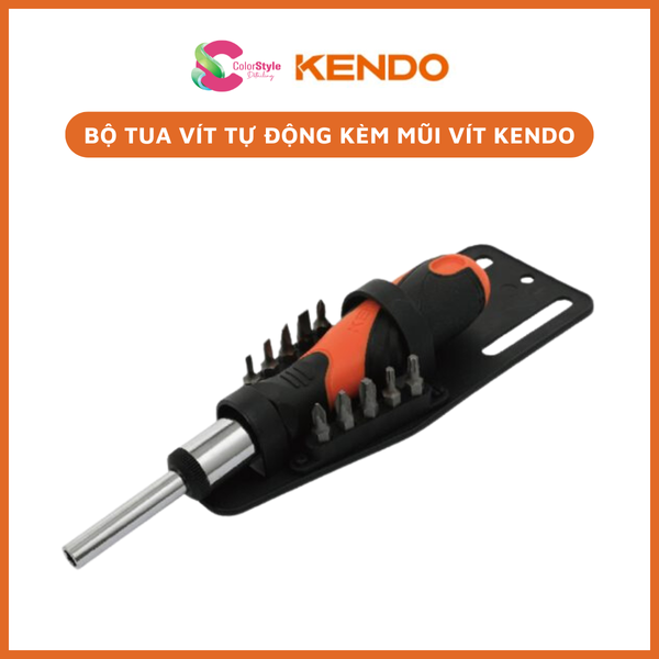  Bộ tua vít tự động kèm mũi vít Kendo 