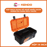  Hộp nhựa đựng đồ nghề nhiều ngăn Kendo đa dạng kích thước 